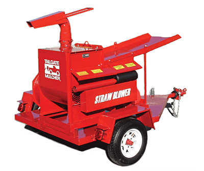 TAILGATE MULCHER STRAW BLOWER