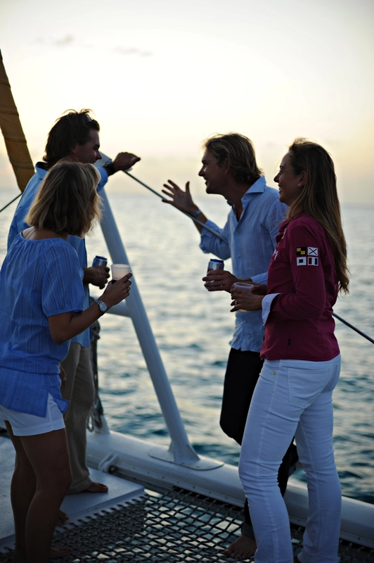 Bubbly Sunset Sail