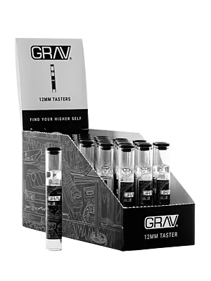 GRAV® - 12mm Taster Chillum - Counter Top POP Display of 30