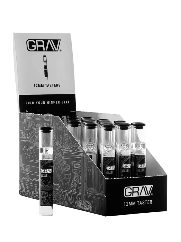 GRAV® - 12mm Taster Chillum - Counter Top POP Display of 30