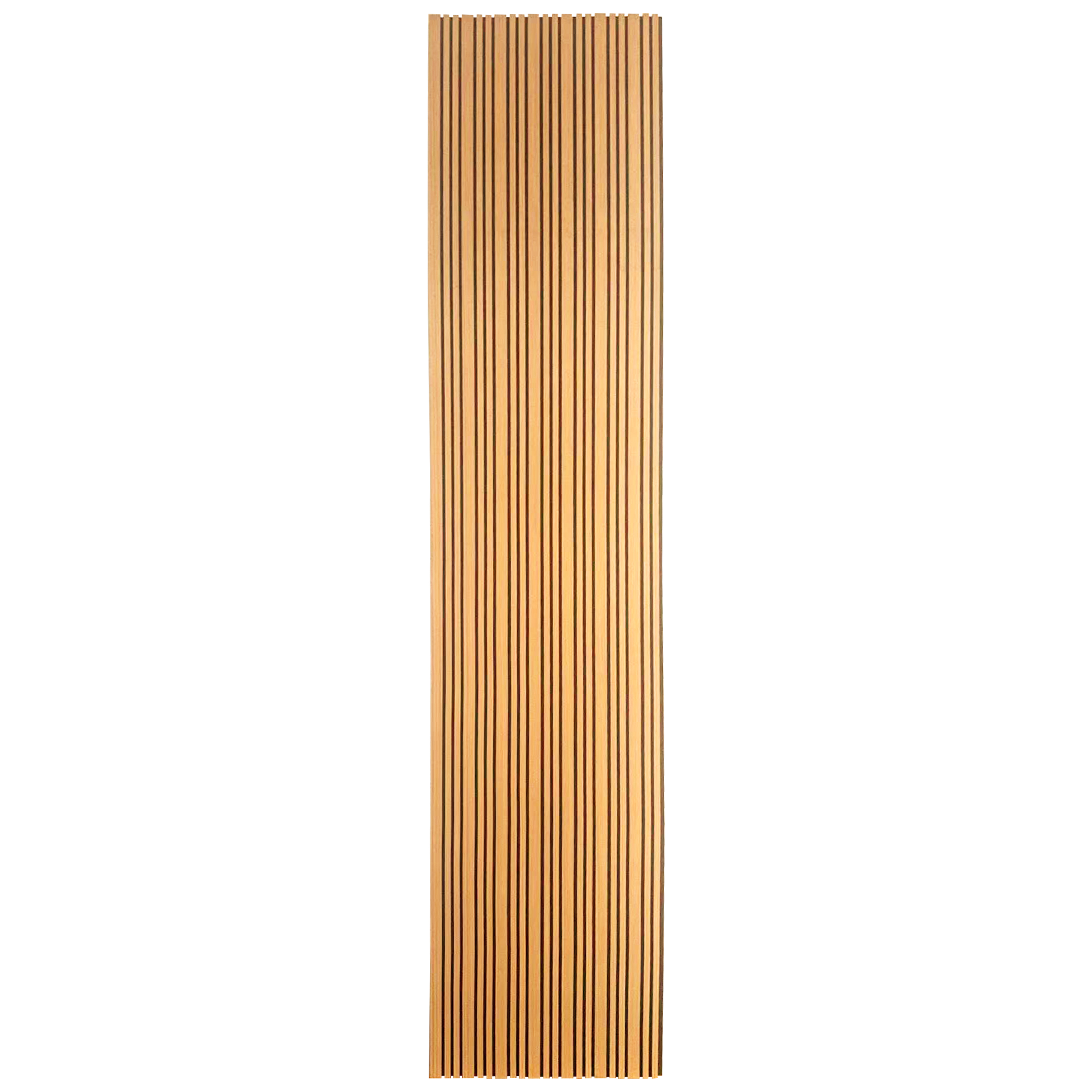 TEAK #6 ACOUSTIC 3LINES SLAT PANEL-10ft