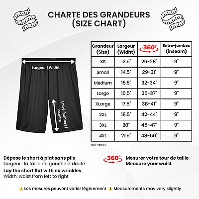 Short de sport - Sphinx