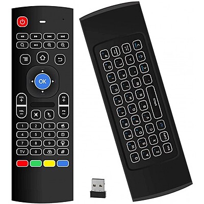 Telecommande Box TV Avec Clavier Air Mouse