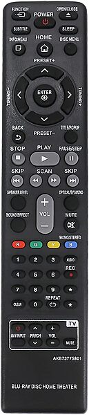 Telecommande LG Blu-Ray Disc Home Cinéma AKB73775801 Boite Ouverte