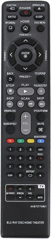 Telecommande LG Blu-Ray Disc Home Cinéma AKB73775801 Boite Ouverte
