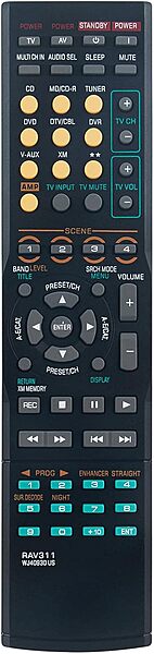 Telecommande Yamaha RAV311 WJ40930 US Boite Ouverte