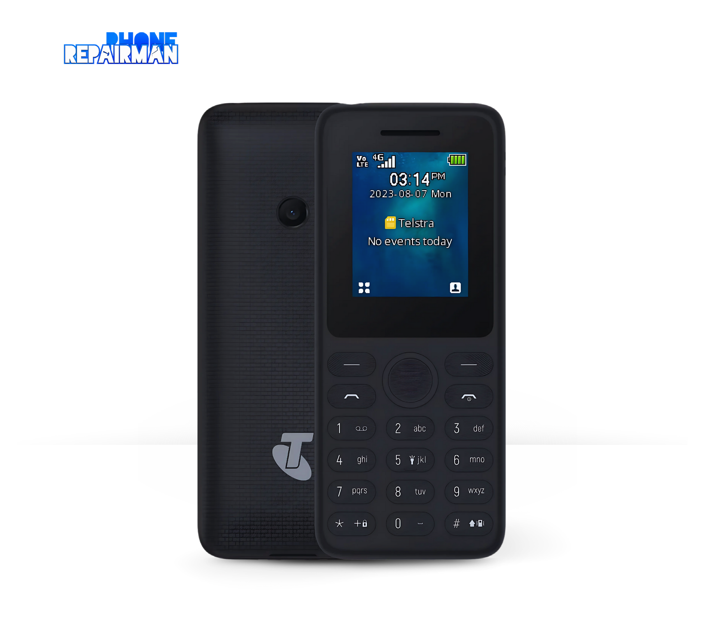 Telstra T Lite 4G Telstra Prepaid - BLACK Phone Repairman Muswellbrook