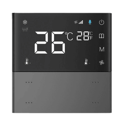 Akubela KNX Switch 2 Fold 4 Button With Thermostat