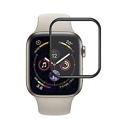Tempered Glass Apple iWatch 45mm Noir