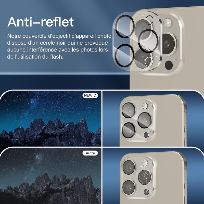 Tempered Glass Camera Lens Iphone 16 Pro Max