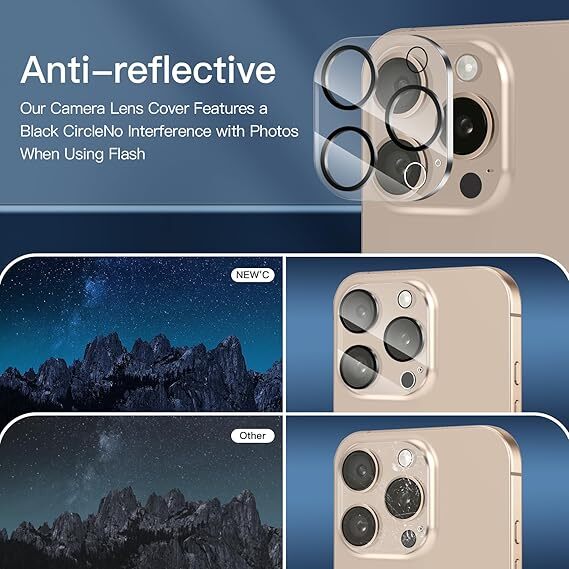 Tempered Glass Camera Lens Iphone 16 Pro