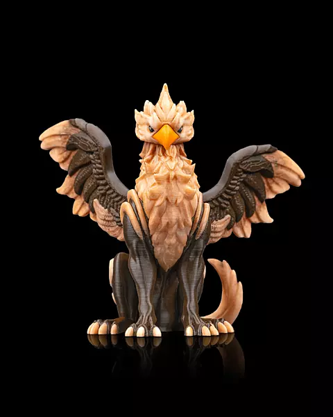 Tempest the Sky Griffin 3D Toy