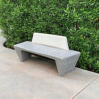 Terrazo Curvy Bench