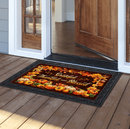 Thankful Blessings Doormat