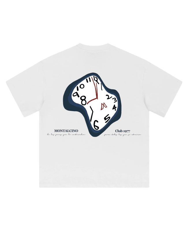 The Clock White Tee