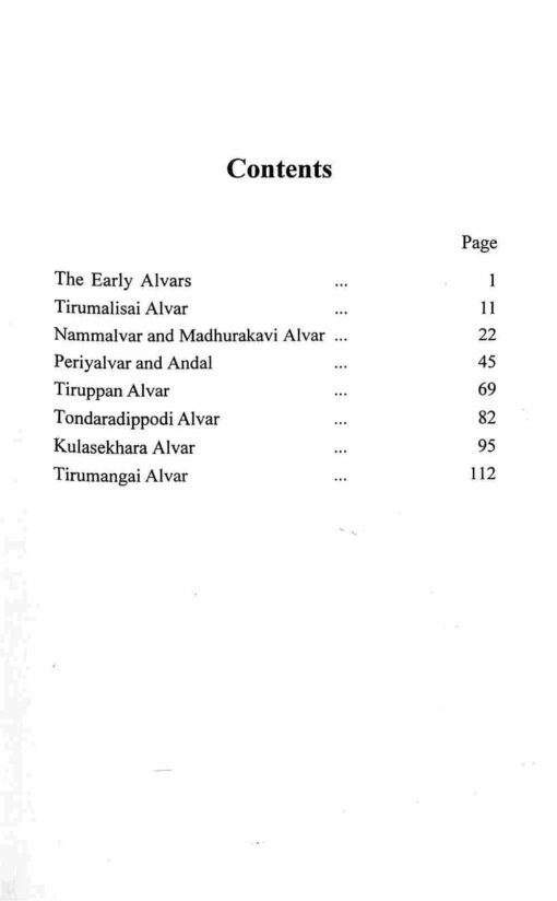 The Divine World of the Alvars The Divine World of the Alvars