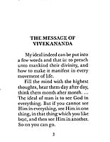 The Message of Vivekananda The Message of Vivekananda