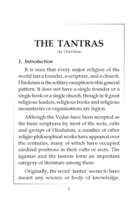 The Tantras - An Overview The Tantras - An Overview