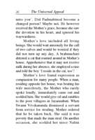 The Universal Appeal of Sri Sarada Devi The Holy Mother The Universal Appeal of Sri Sarada Devi The Holy Mother