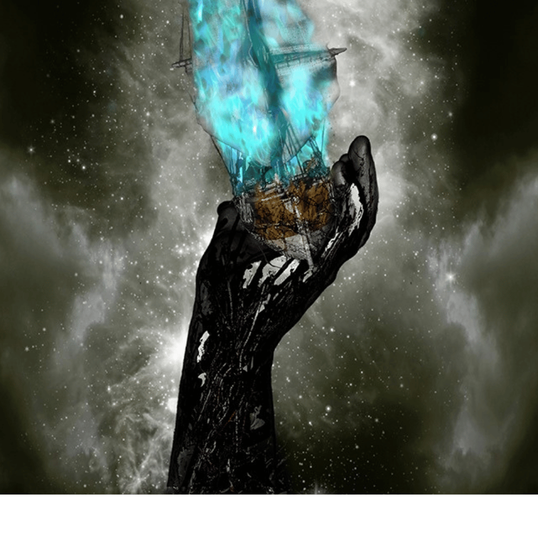 The hand of Poseidon by Michelle