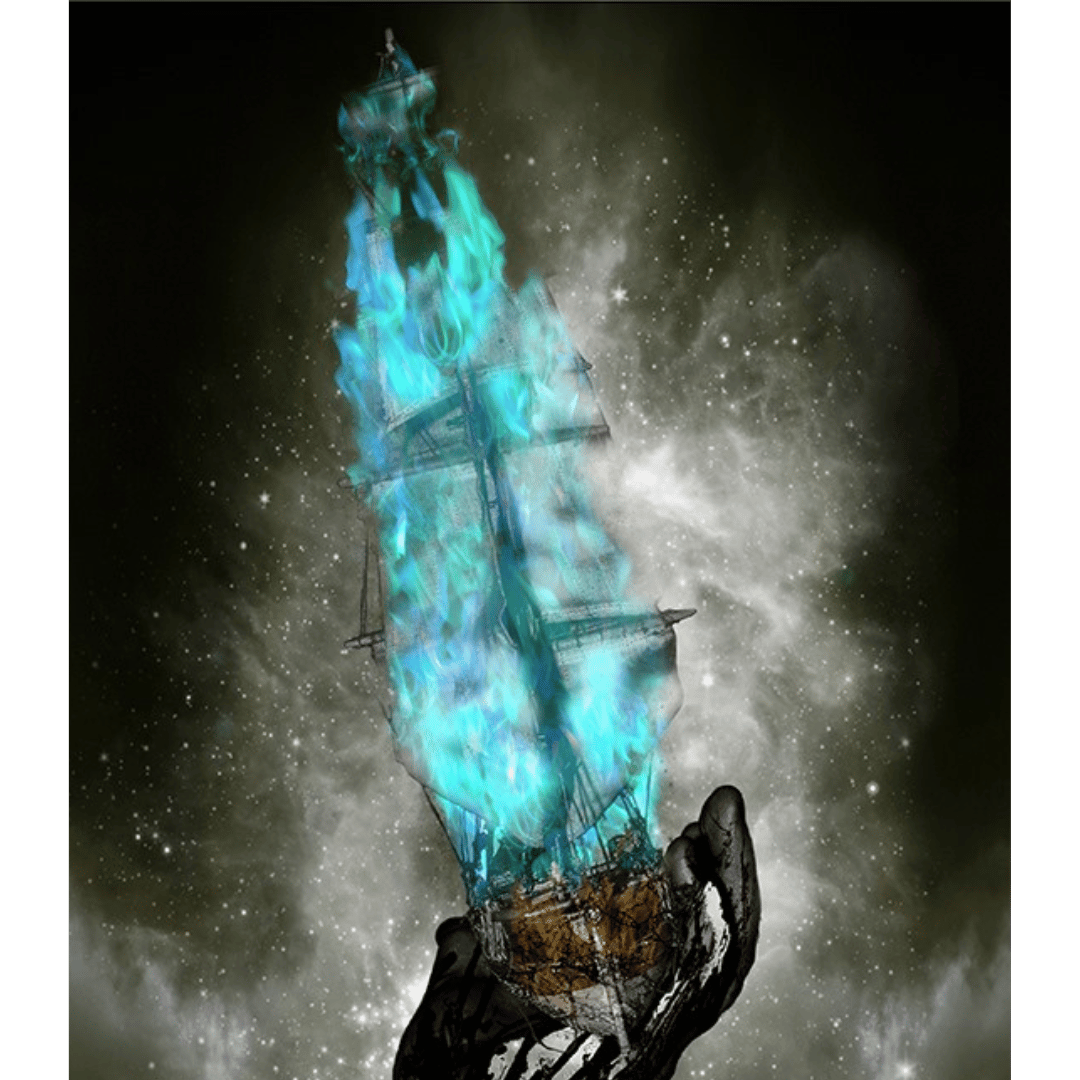 The hand of Poseidon by Michelle