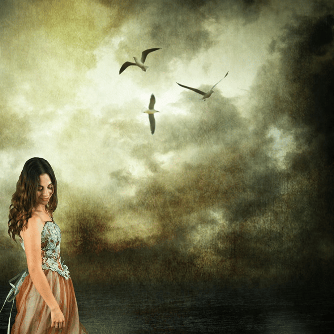 The sea holds one in its net of wonder by Michelle