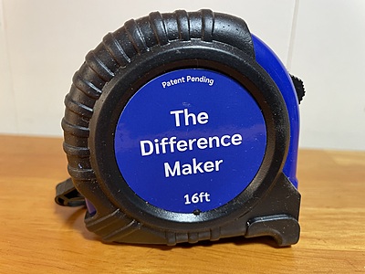 The Difference Maker Tape Measure