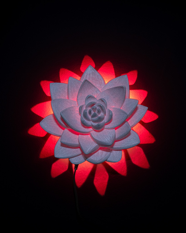 The Lotus Wall Light