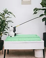 The Panda Flutist Incense Holder