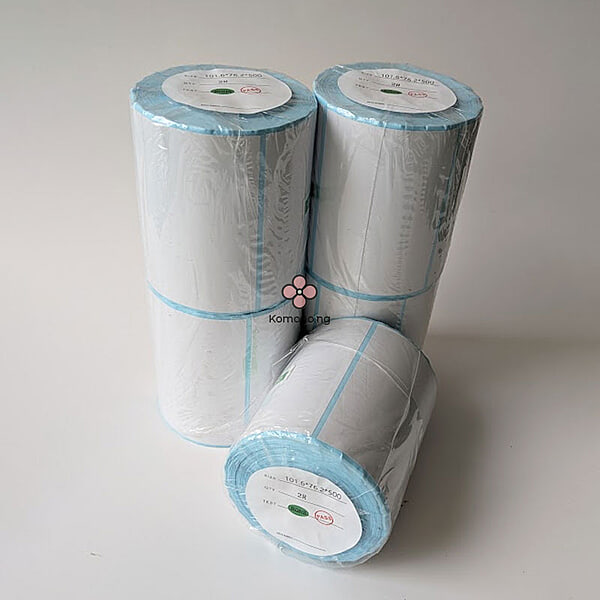 Thermal Sticker Roll - 4in x 3in 500pcs/roll