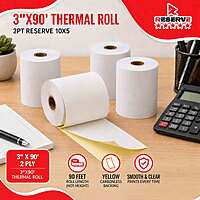 Thermal Roll Carbonless 2PT 3" x 90' Reserve 10/5