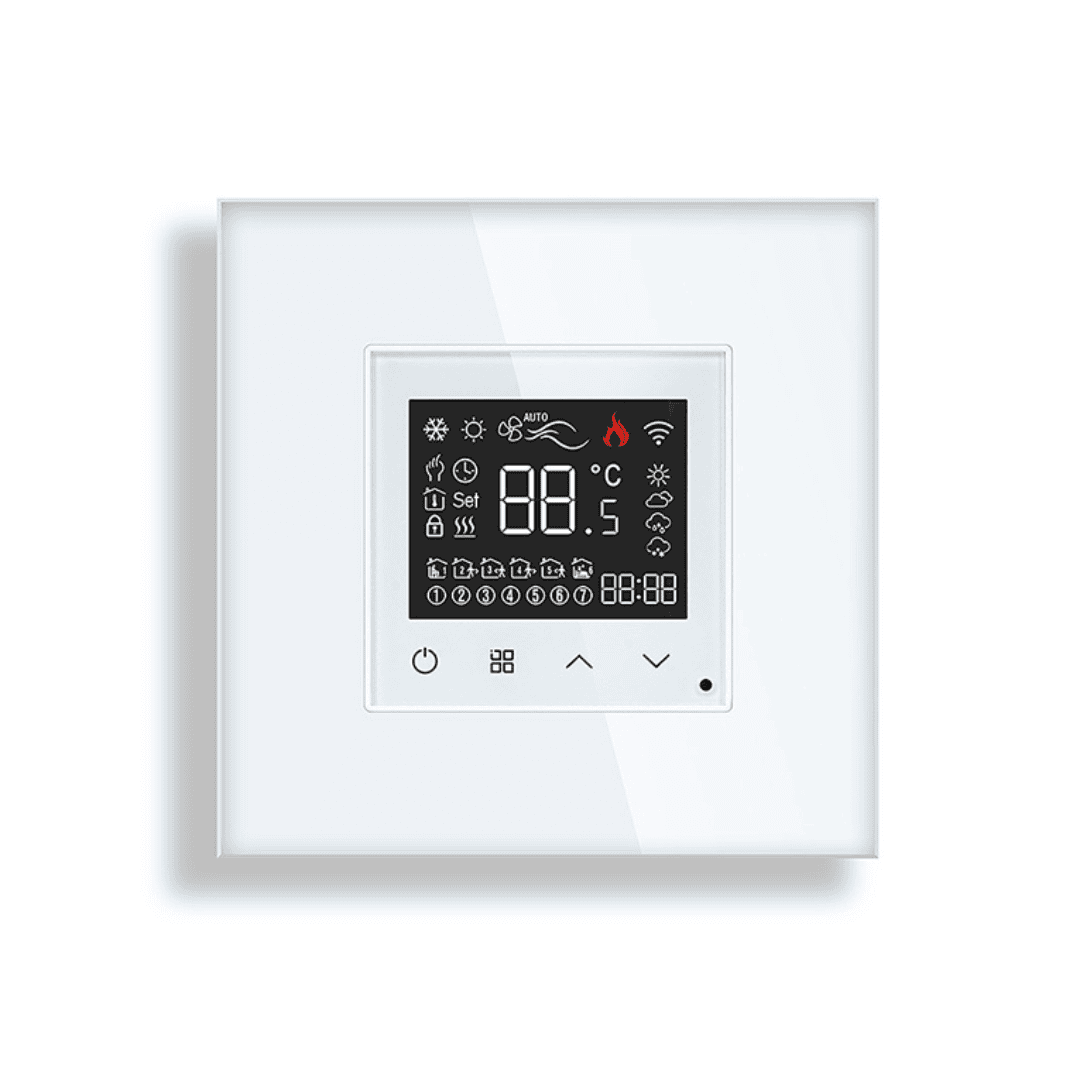 Wi-Fi Water Heater Thermostat - White