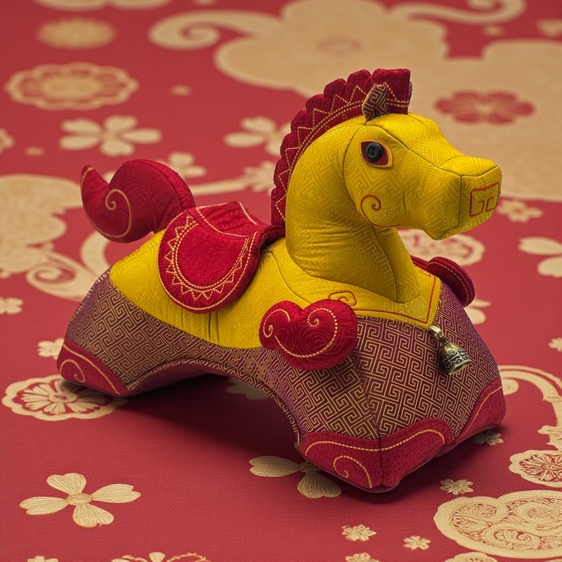 Thiên Mã, Phiên Bản Vip - Thủ Công Nhồi Bông, Vải Truyền Thống