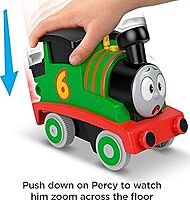 Thomas & Friends Press 'n Go Stunt Percy Racing Toy Train