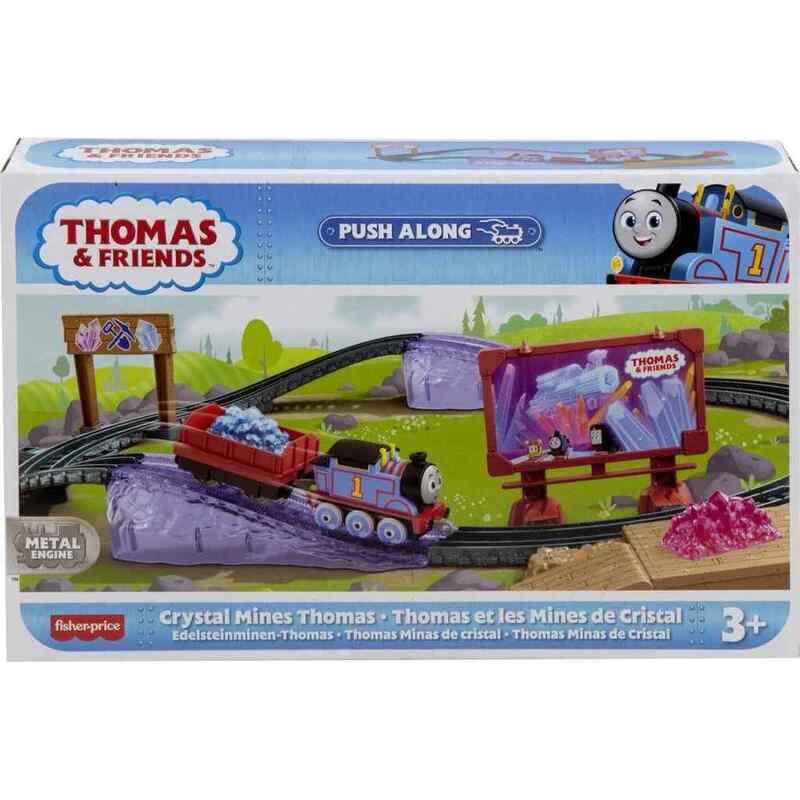 Thomas & Friends Push Along Track Playset - Crystal Mines Thomas