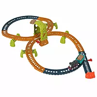 Thomas & Friends Push Along Track Playset - Diesel's Super Loop Adventure
