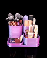 Thread Treasure -3D Printed Jewelry and Makeup Organizer