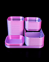 Thread Treasure -3D Printed Jewelry and Makeup Organizer