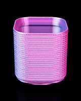 Thread Treasure -3D Printed Jewelry and Makeup Organizer