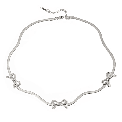 Three Bows Necklace