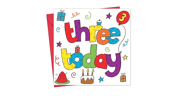 Three Bubblicious Birthday card