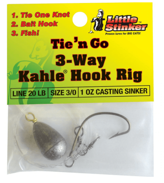 Little Stinker Tie 'N Go Kahle Hook Bait Rig Little Stinker Tie 'N Go Kahle Hook Bait Rig