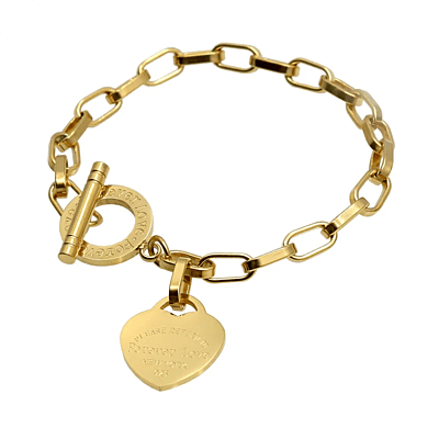 Tiffany & Co Gold Heart