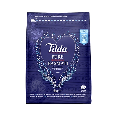 32145     Tilda  Pure Basmati Rice (Blue Bag) 5kg