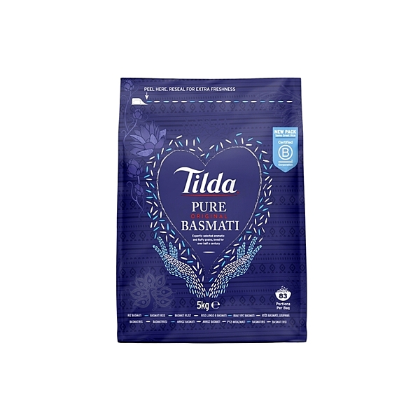 32145     Tilda  Pure Basmati Rice (Blue Bag) 5kg