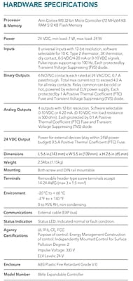 Optergy P864e Expansion Module