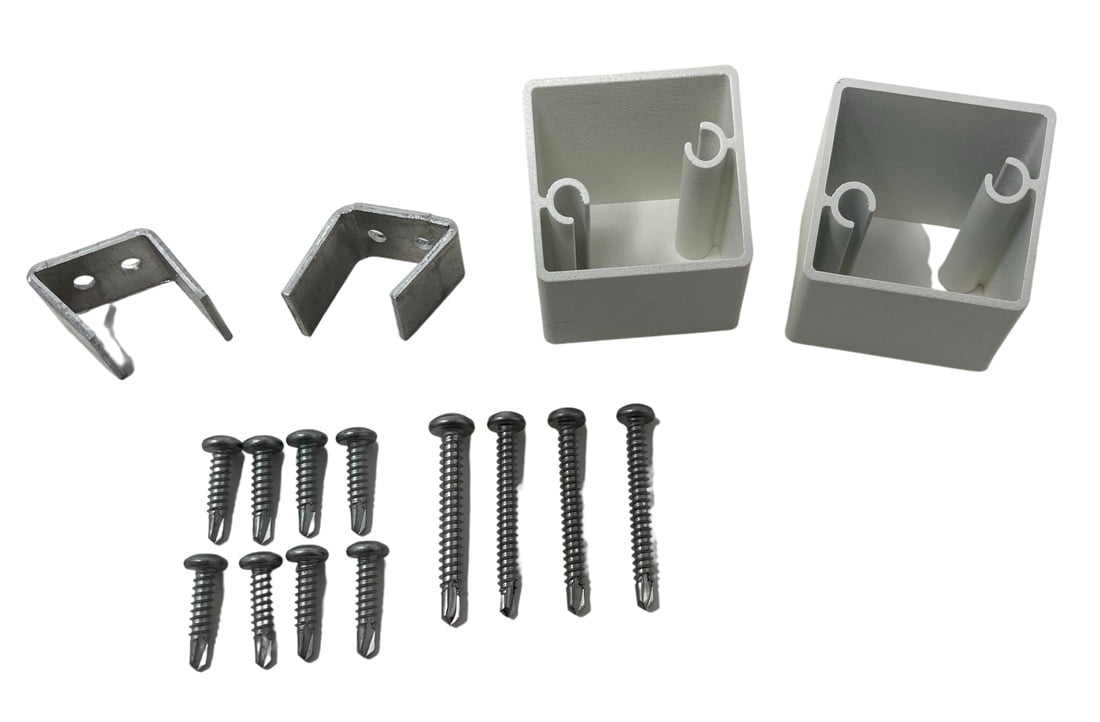 TimberTech Impression Rail Express Glass Level 22.5 degree Bracket Kit