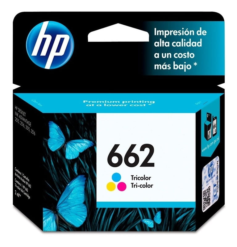 Tinta HP 662 Color Tinta HP 662 Color