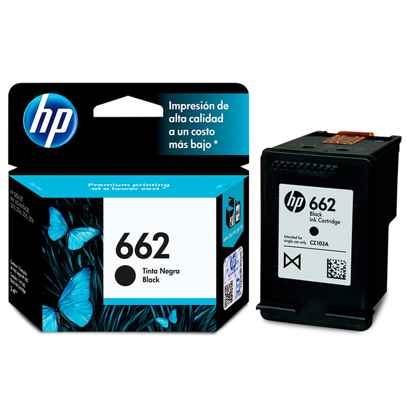 Tinta HP 662 Negro Tinta HP 662 Negro