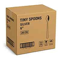 Tiny Spoons Silver 6" 20/20